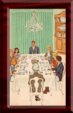 A tense dinner with Ben Riker.