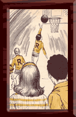 Basketball at the local high school.